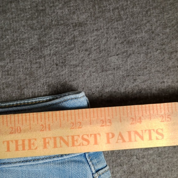 Lee Plus Midrise Relaxed Fit Straight Leg Jean Womens 24W Petite Light Wash Mom - Picture 12 of 15